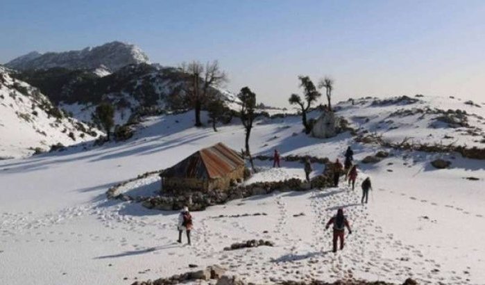 Foto's: Tetouan onder sneeuw
