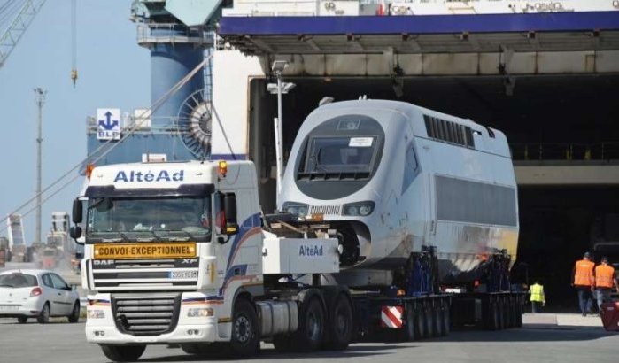 HSL-trein in Tanger aangekomen