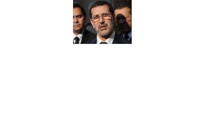 Minister El Othmani in Gaza 