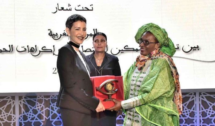 Prinses Lalla Meryem op ceremonie voor Internationale Vrouwendag (video)