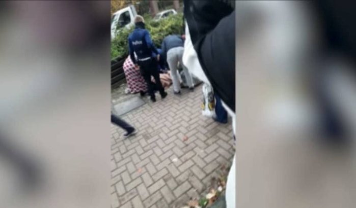 Marokkaanse vrouw op straat neergestoken in Brussel
