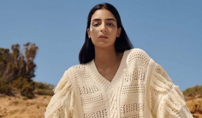 Marokkaans model Nora Attal poseert Max Mara (video)