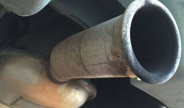 Sebta: 14 kilo drugs gevonden in uitlaat auto