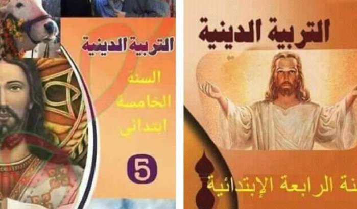 Ophef om schoolboeken over Islam met Jezus op kaft in Marokko