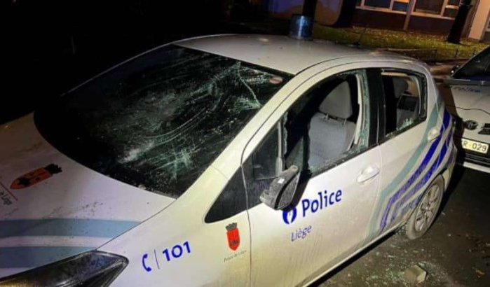 Incidenten in Luik na wedstrijd Marokko-België