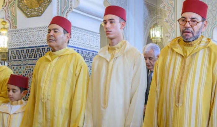 Moulay Ahmed, 8-jarige neefje Koning Mohammed VI, trekt aandacht Paleis