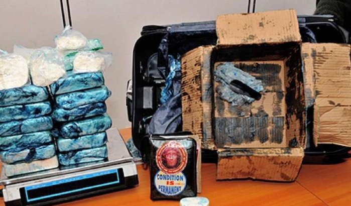 Ruim 15 kilo cocaïne onderschept op luchthaven Casablanca