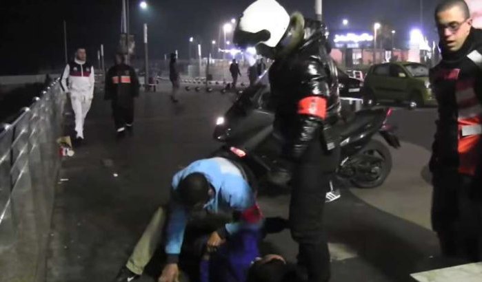 Drukke nieuwjaarsnacht voor de politie in Casablanca (video)