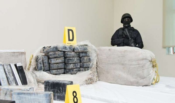 Recordvangst 2,5 ton cocaïne in Marokko