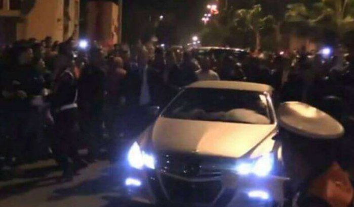 Koning Mohammed VI op stap in Al Hoceima (foto's)