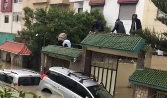 Overstromingen en schade door regen in Tetouan, Chefchaouen en Agadir (video)
