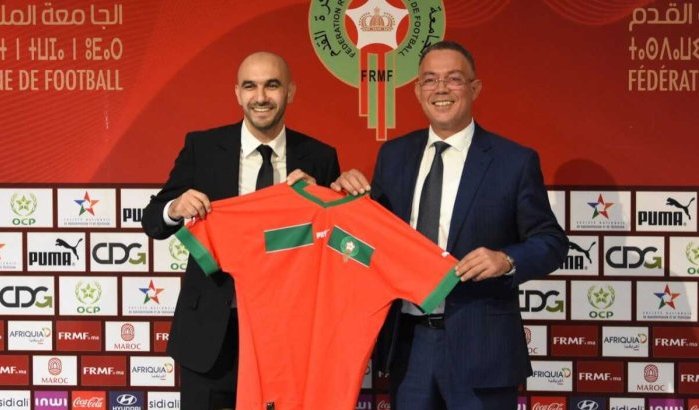 Walid Regragui solidair met Fouzi Lekjaa