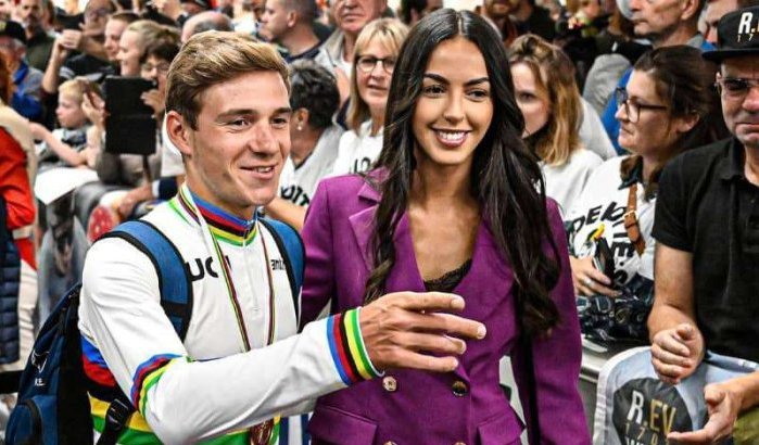 Het weerzien van Oumi Rayane en wereldkampioen Remco Evenepoel (video)