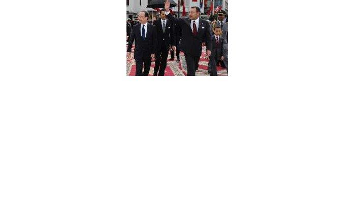 François Hollande in Marokko