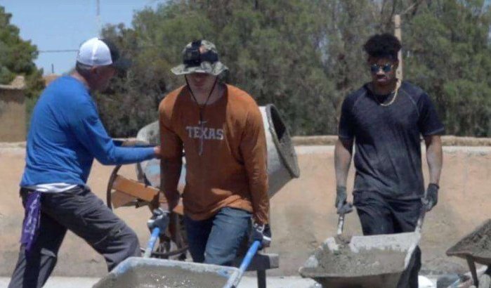 Marokko: mooie actie van jonge atleten uit Texas (video)