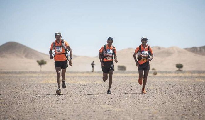 Marokkanen domineren zandmarathon (foto's)