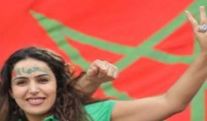 Foto's: Marokko - Algerije in Marrakesh (4-0)