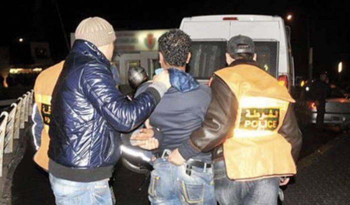 Politie overmeestert met moeite gewelddadige verdachte in Tanger