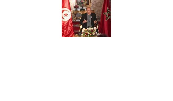 Moncef Marzouki belooft opening grens Marokko-Algerije 