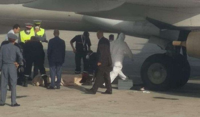 Lichaam ontdekt in landingsgestel vliegtuig Royal Air Maroc