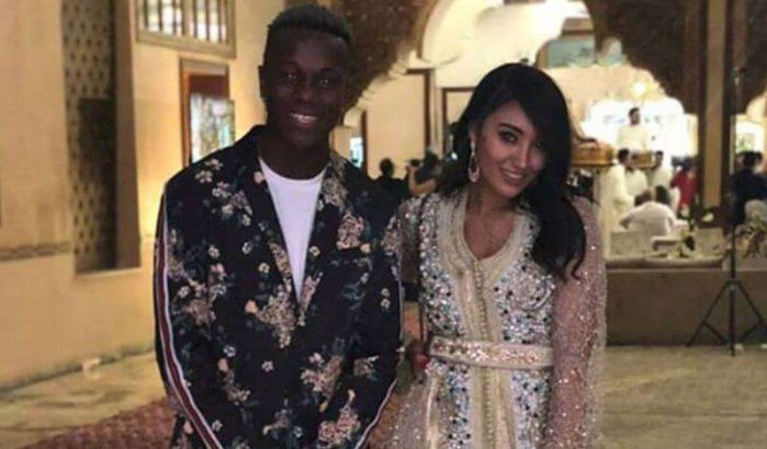 Marokkaanse international Hamza Mendyl trouwt met danseres (foto)
