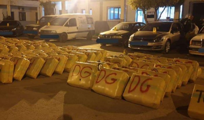 Ruim 5 ton drugs in beslag genomen in Nador, meerdere arrestaties