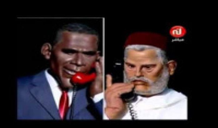 Koning Marokko op Maghreb-puppetshow? 