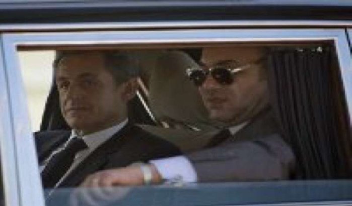 Koning Mohammed VI in Frankrijk 