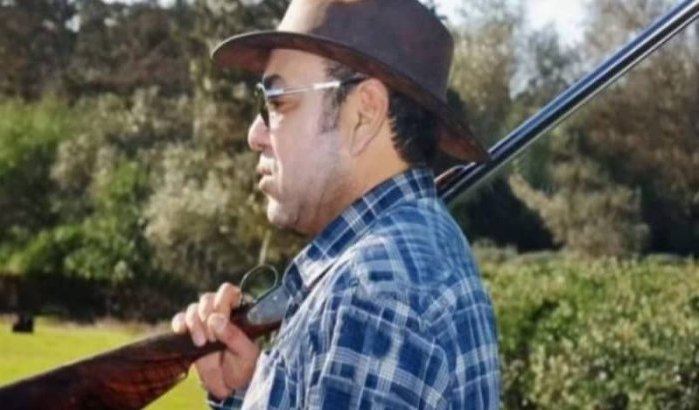 Koning Mohammed VI in Bouznika om te jagen