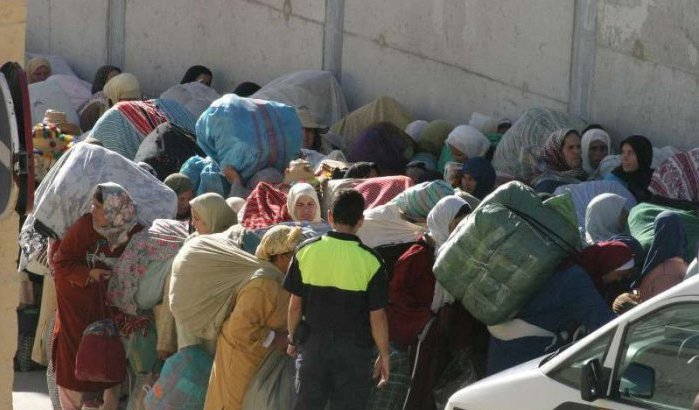 Marokkaanse vrouwen komen om bij stormloop in Sebta