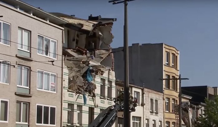 Meerdere Marokkanen omgekomen bij zware ontploffing in Antwerpen (video)