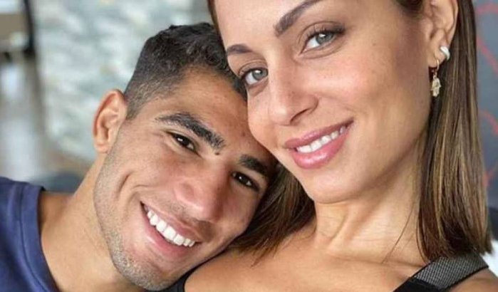 Tweede zoontje Hiba Abouk en Achraf Hakimi geboren