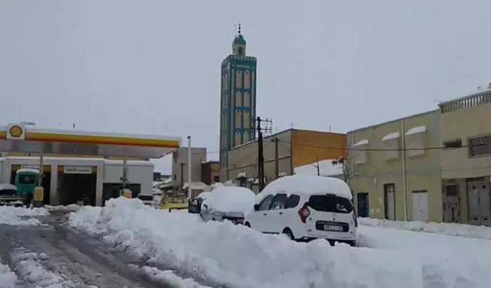 Waarschuwing voor sneeuw in Marokko