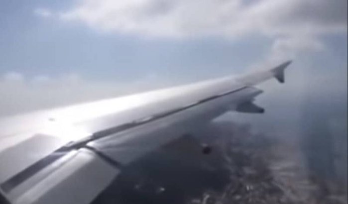Grote angst op vlucht Marokko-Frankrijk