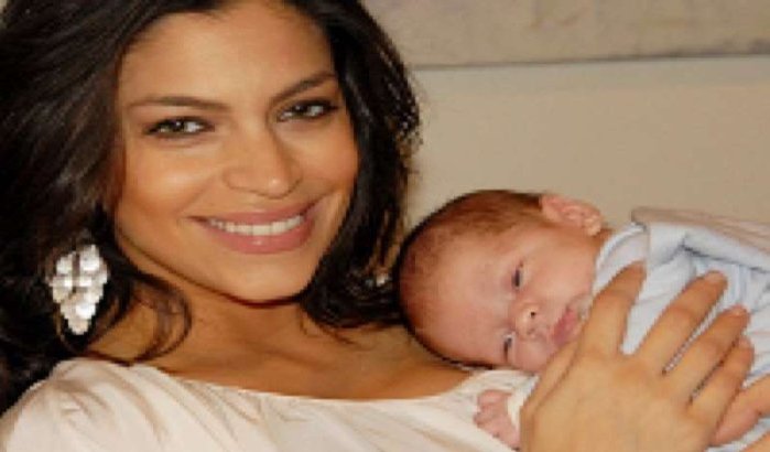 Touriya Haoud bevalt van zoontje
