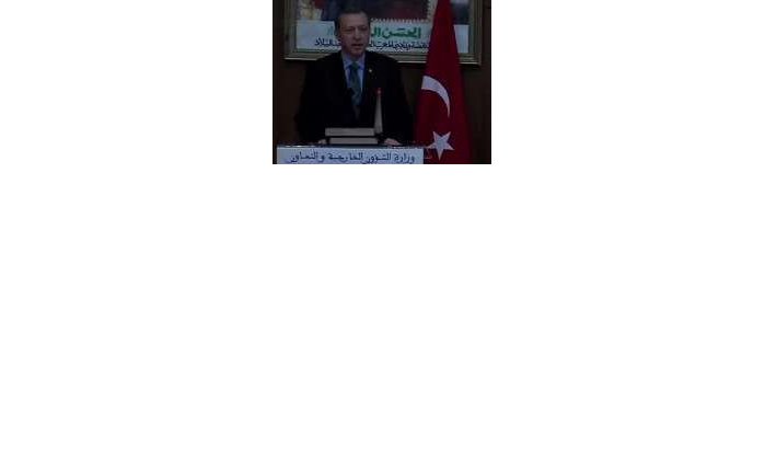 Perspunt Turkse Premier Erdogan in Marokko