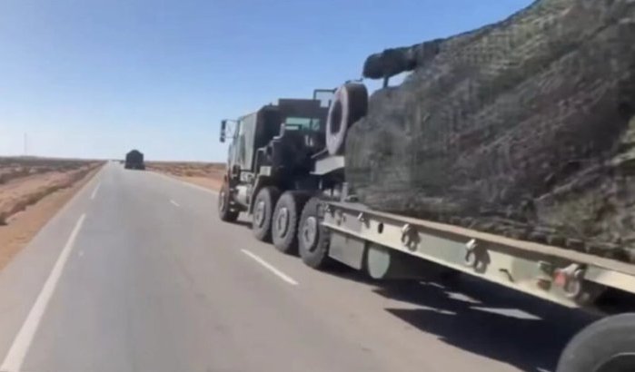 Marokkaanse leger zet zware artillerie in bij Bir Gandouz