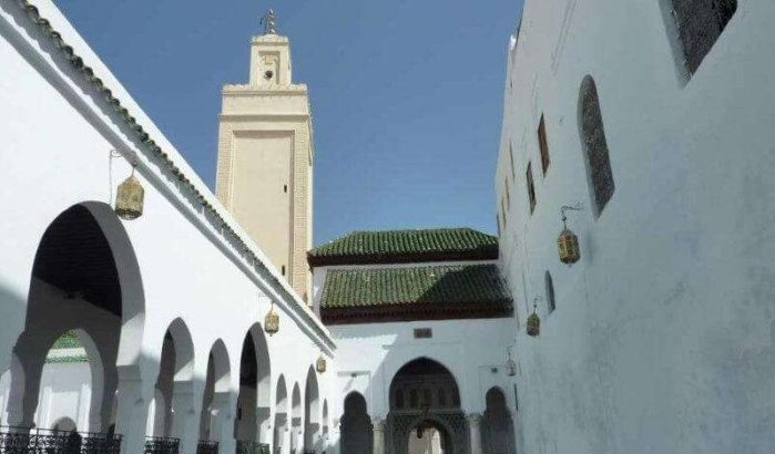 Ophef in Fez: appartement op dak moskee