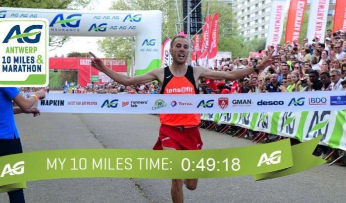 Marokkaan Mohamed Agourram wint Antwerp 10 miles