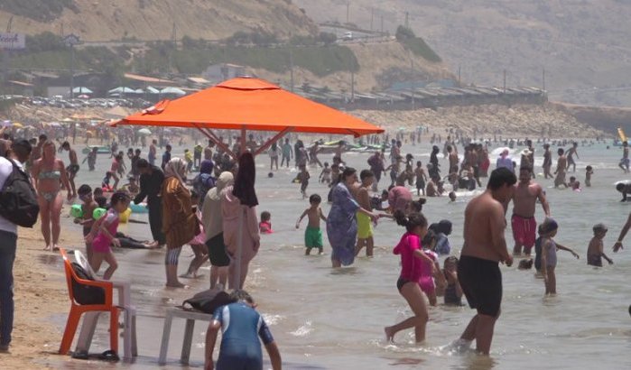 Bloedheet in Tanger: stranden al vol