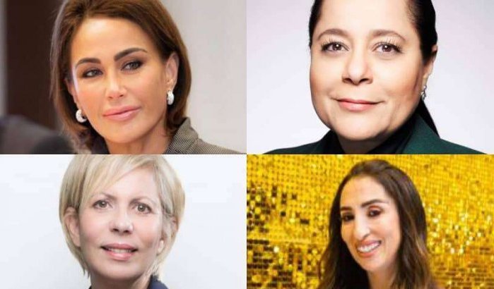 Vier Marokkaanse vrouwen bij machtigste in Arabische wereld
