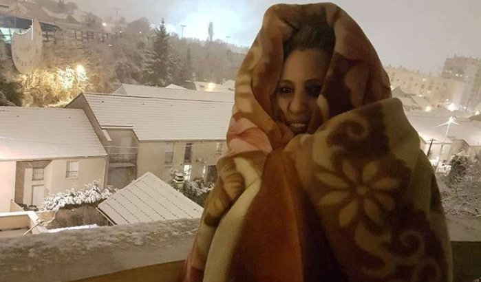 Najat Aatabou deelt haar tip tegen de kou (foto)