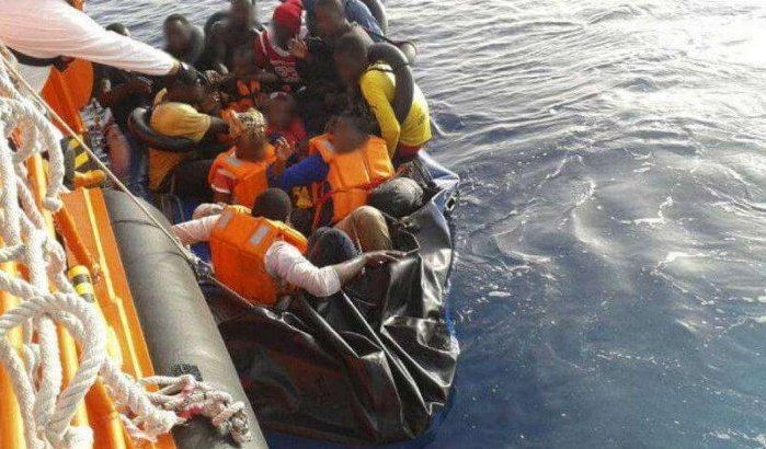 Marokko: 143 migranten voor kust Tanger en Nador gered