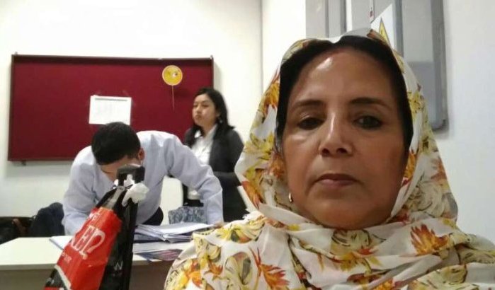 Ambassadrice Polisario mag Peru niet binnen (foto's)