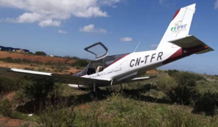 Vliegtuig raakt van landingsbaan in Marokko