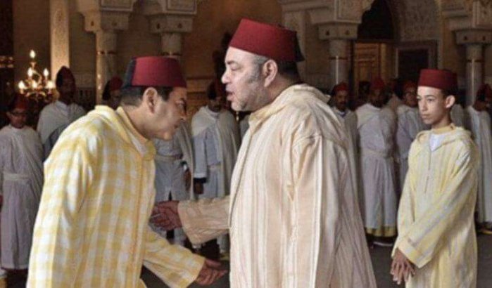 Koning Mohammed VI in Tetouan voor Eid ul-Adha