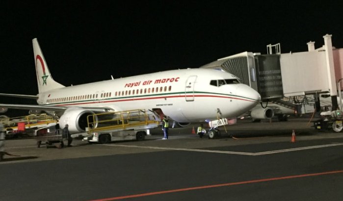 Vlucht Royal Air Maroc omgeleid
