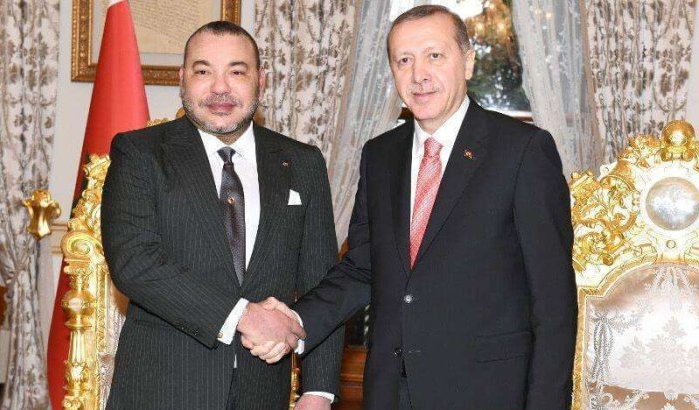 Koning Mohammed VI spreekt Erdogan over herbenoeming