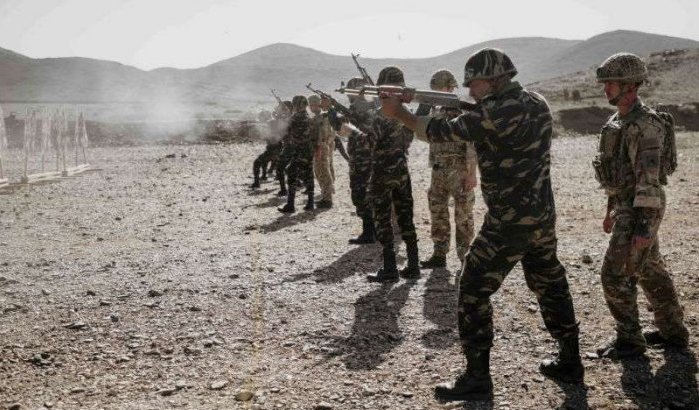 Marokkaanse en Britse troepen oefenen samen (foto's)