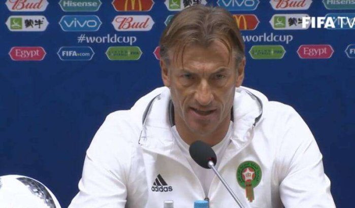 Dit verwijt Hervé Renard aan de scheidsrechter van Marokko-Portugal